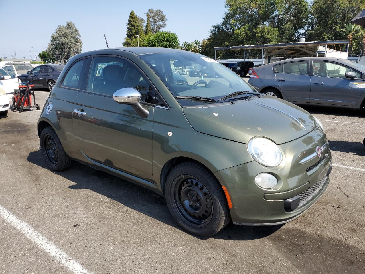 2015 Fiat 500 Pop VIN: 3C3CFFAR5FT624887 Lot: 62146154