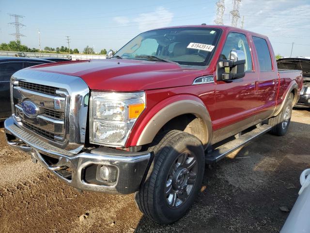  FORD F250 2014 Красный
