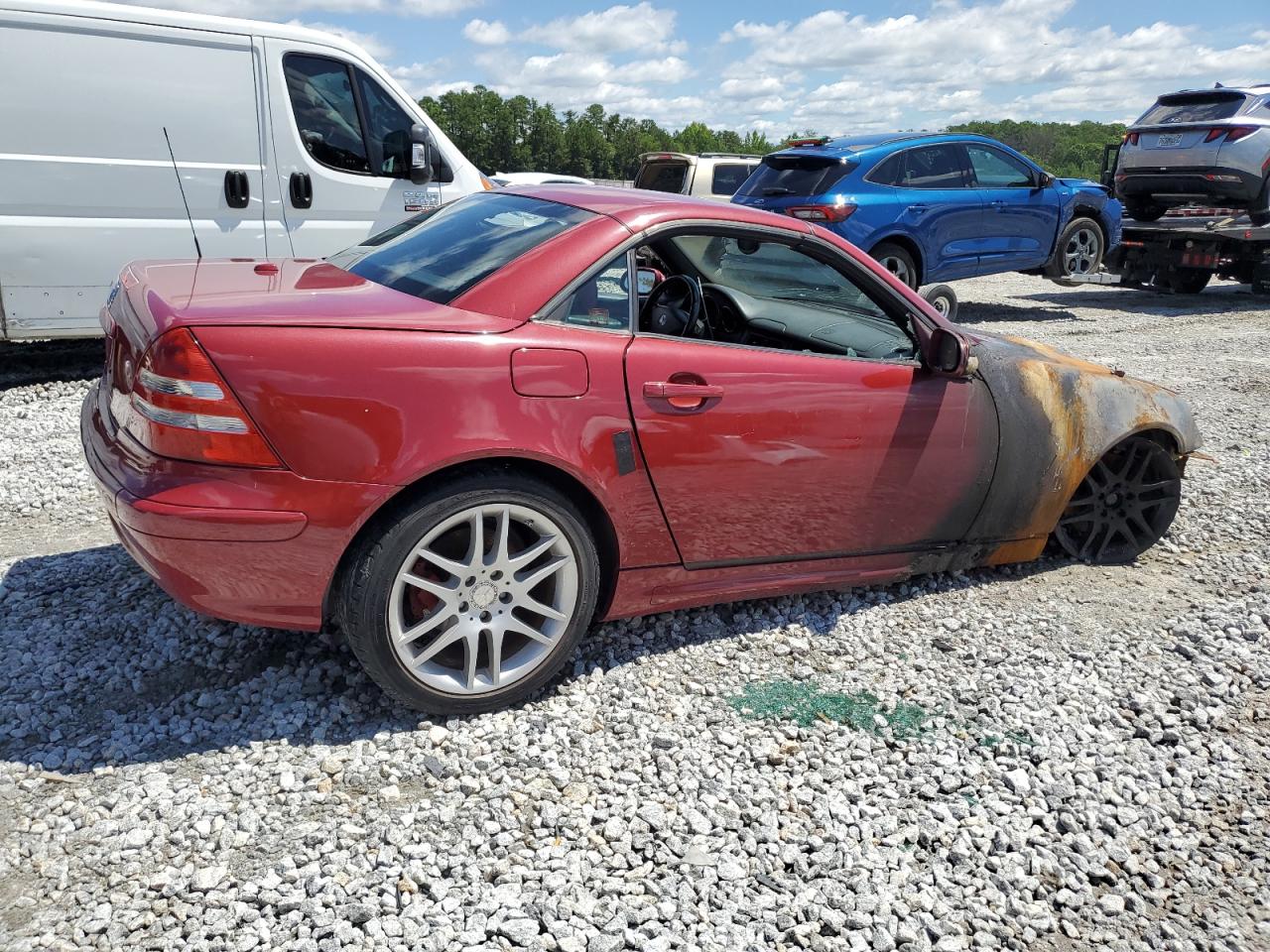 2001 Mercedes-Benz Slk 320 VIN: WDBKK65F31F188576 Lot: 62621364