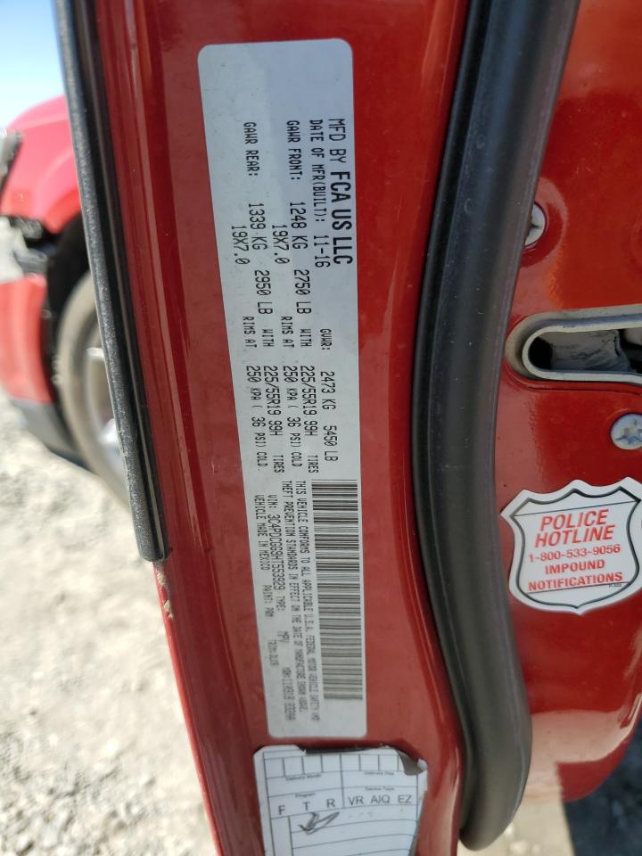 2017 Dodge Journey Crossroad VIN: 3C4PDCGG9HT553929 Lot: 65535734