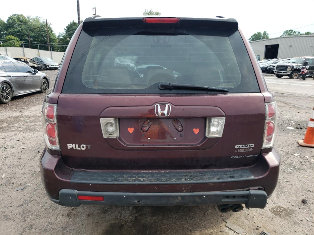 2007 Honda Pilot Lx VIN: 5FNYF18187B019248 Lot: 63439544