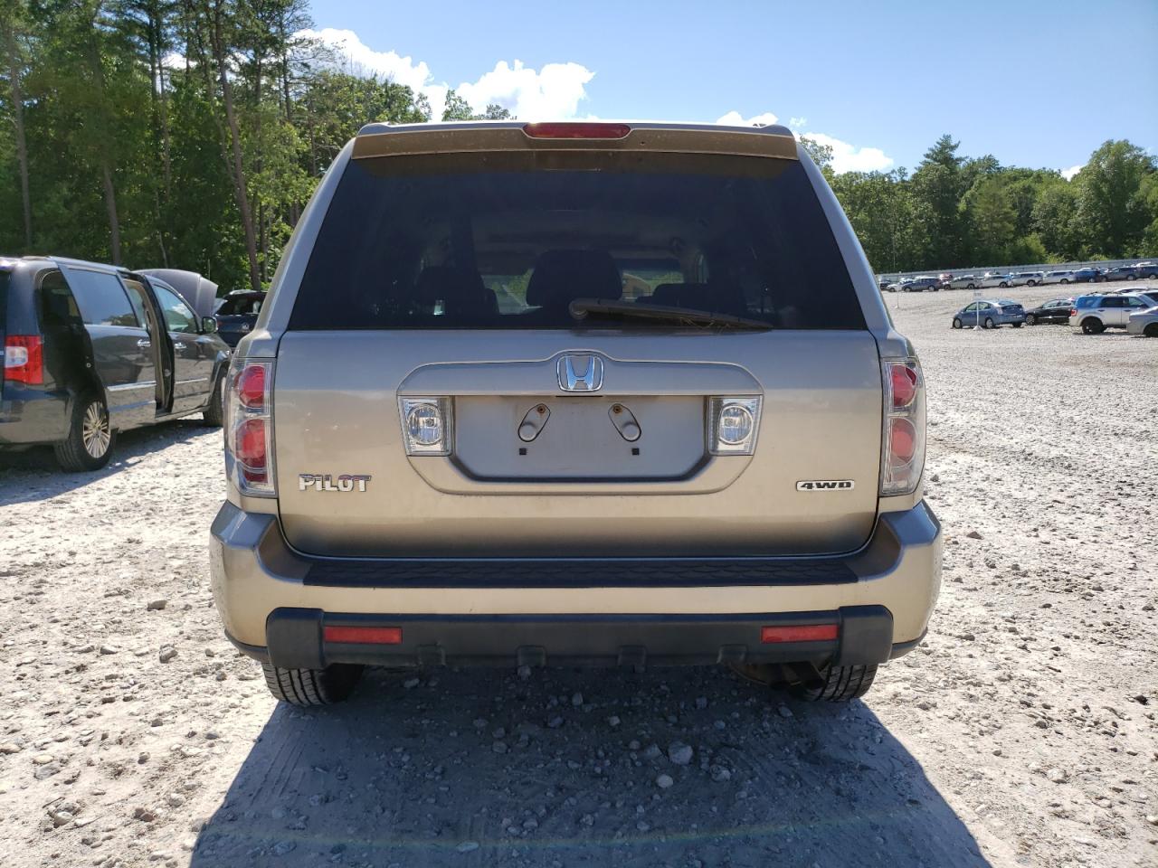 2007 Honda Pilot Exl VIN: 2HKYF18577H537856 Lot: 61256604