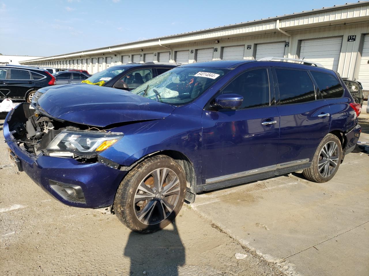 2018 Nissan Pathfinder S VIN: 5N1DR2MM5JC612674 Lot: 64014844