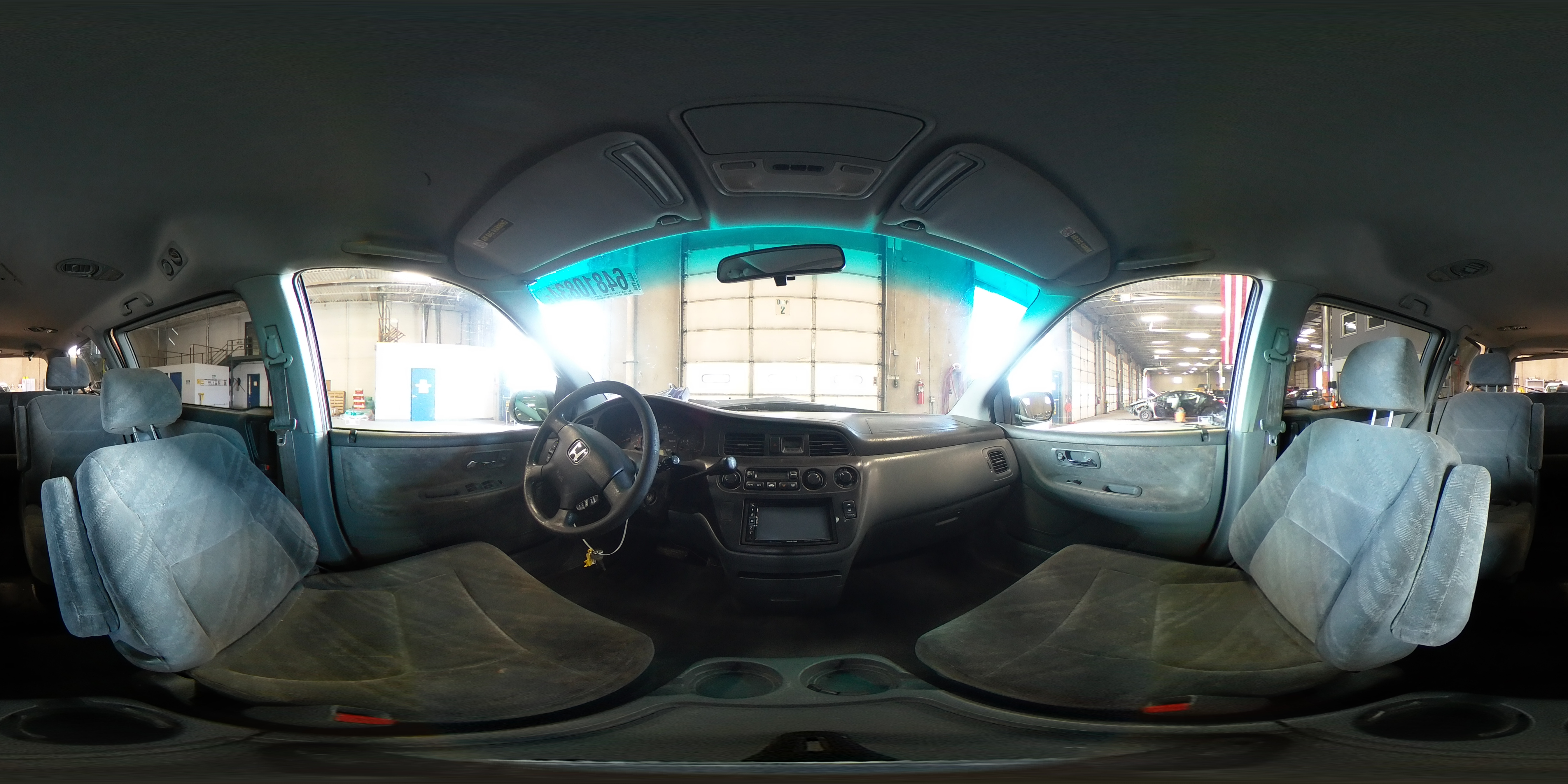 2002 Honda Odyssey Ex VIN: 2HKRL18692H517266 Lot: 64810834