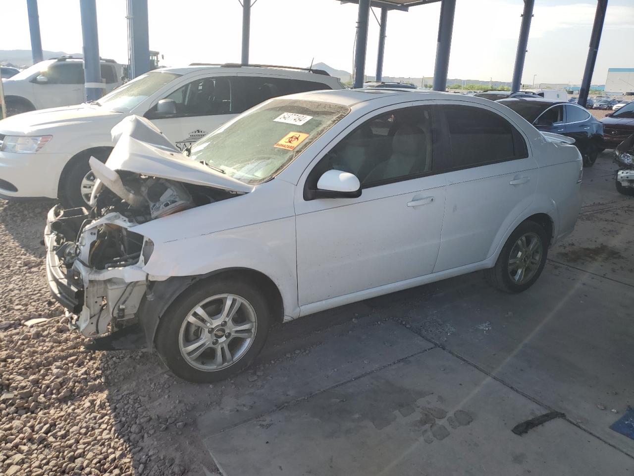 2011 Chevrolet Aveo Lt VIN: KL1TG5DE9BB131695 Lot: 64877494