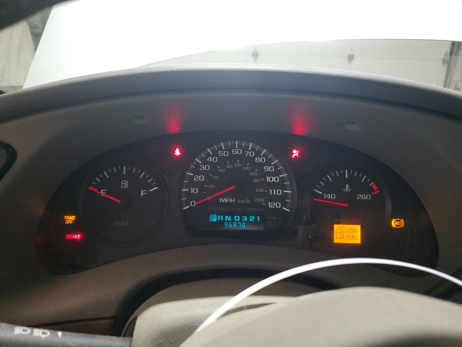 2G1WF52K419376382 2001 Chevrolet Impala