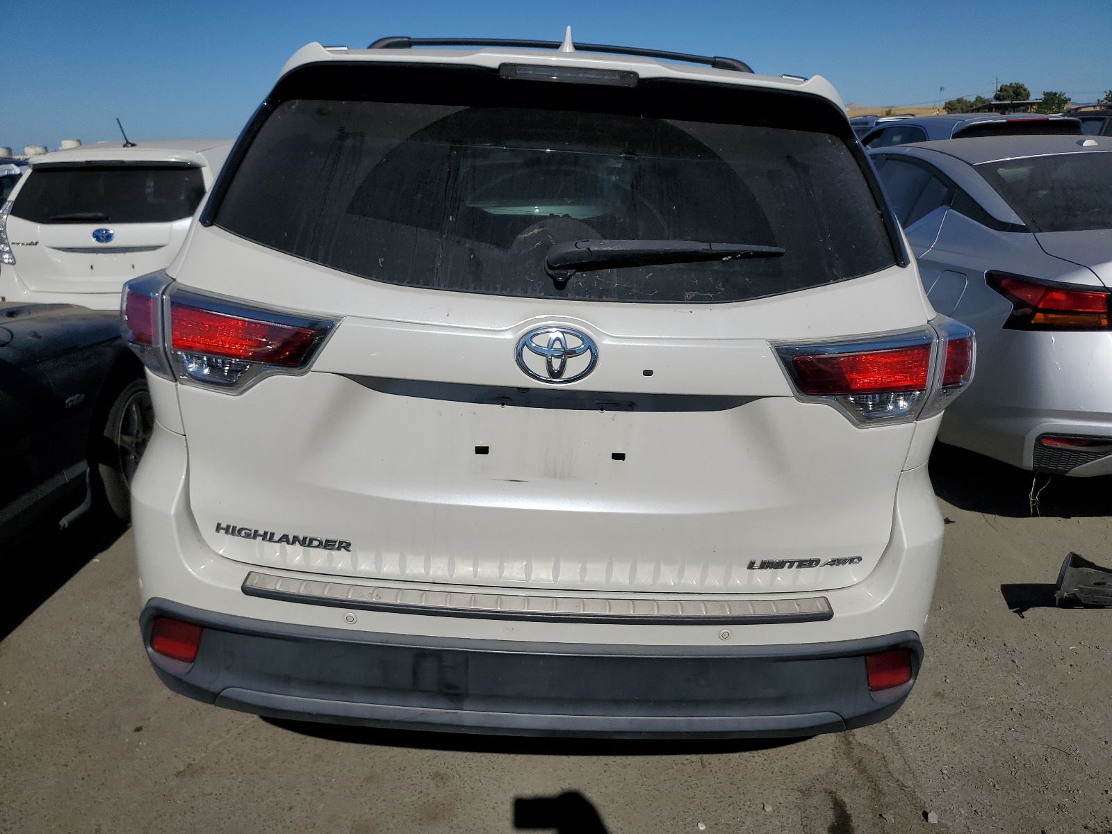 5TDDKRFH0FS210262 2015 Toyota Highlander Limited