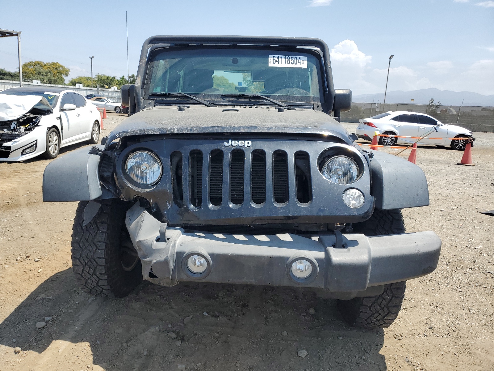 2015 Jeep Wrangler Sport vin: 1C4AJWAG6FL689131