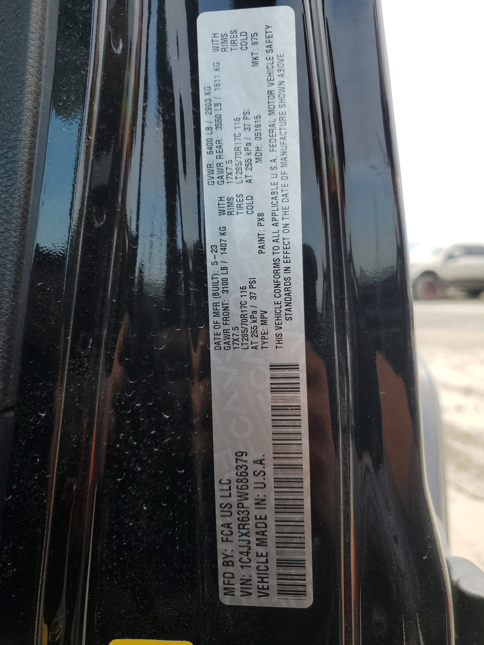 1C4JJXR63PW686379 2023 Jeep Wrangler Rubicon 4Xe