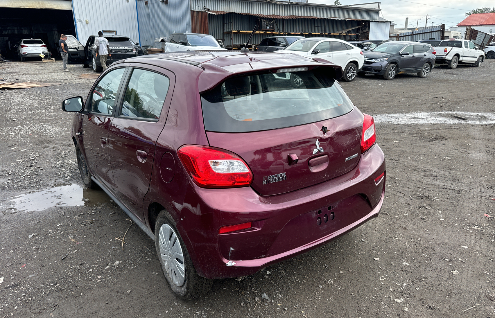 2019 Mitsubishi Mirage Es vin: ML32A3HJ2KH008838