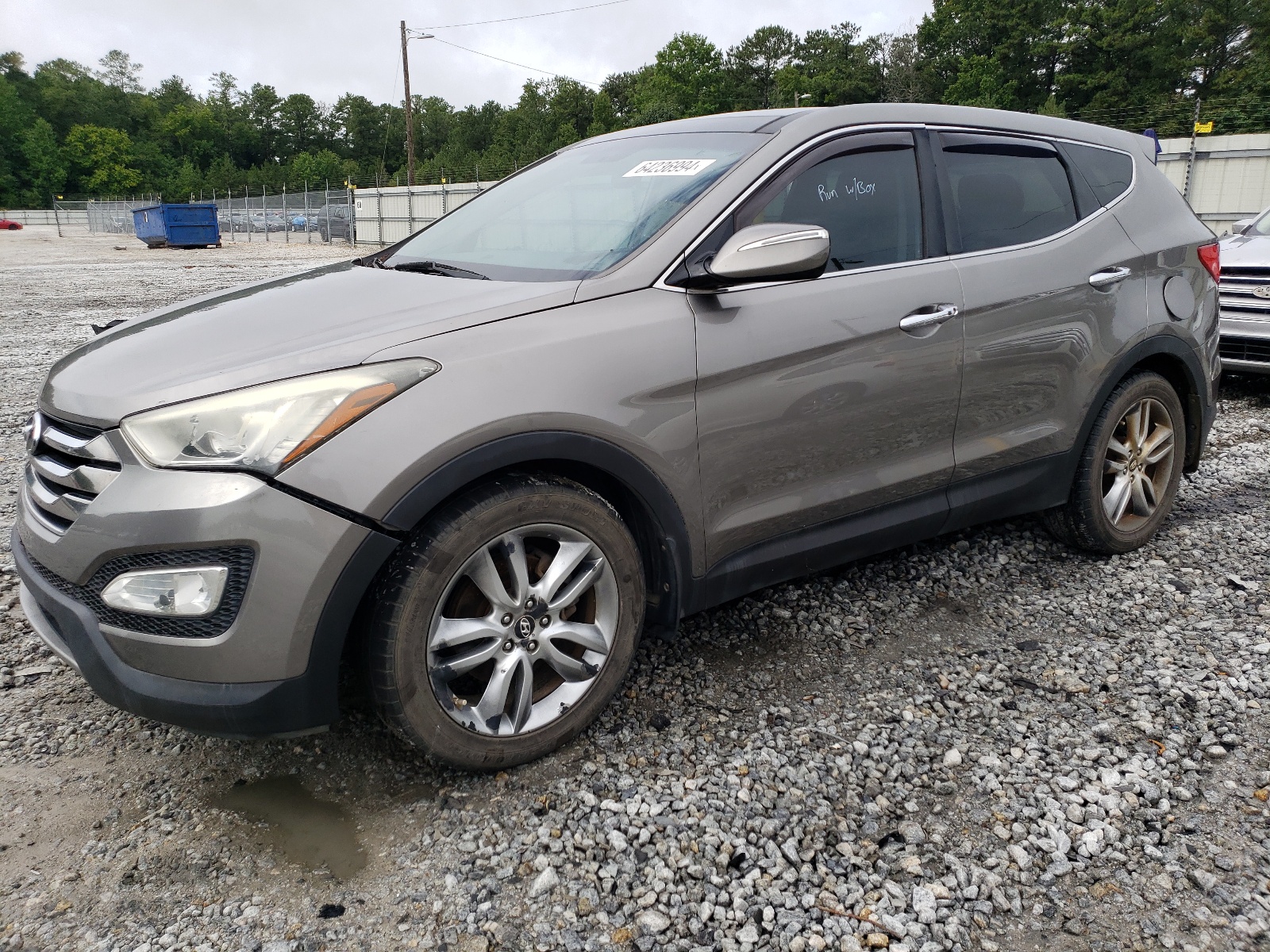 2013 Hyundai Santa Fe Sport vin: 5XYZW3LA1DG025257