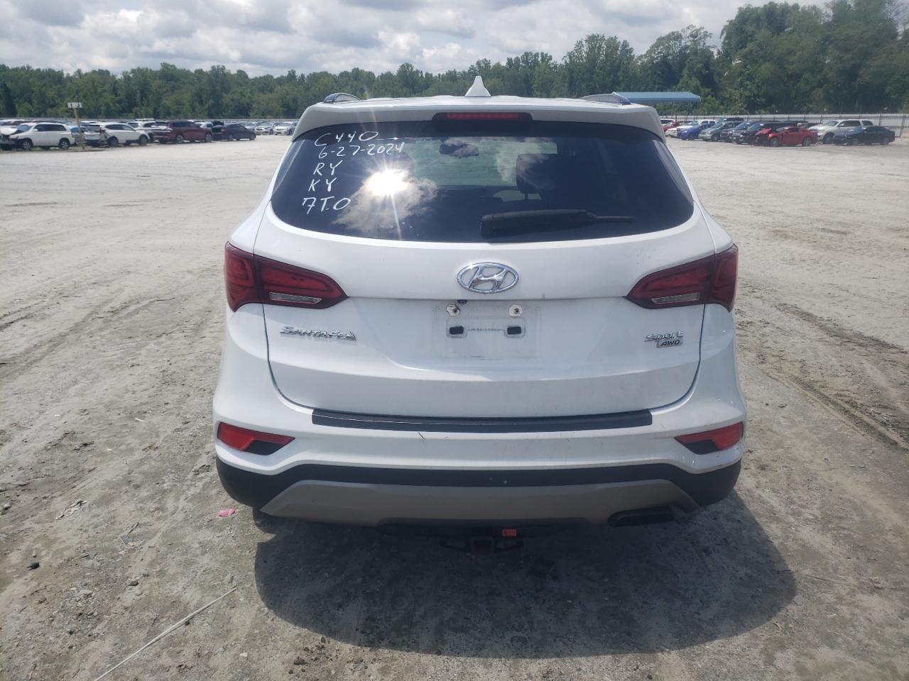 5NMZUDLB8HH022730 2017 Hyundai Santa Fe Sport