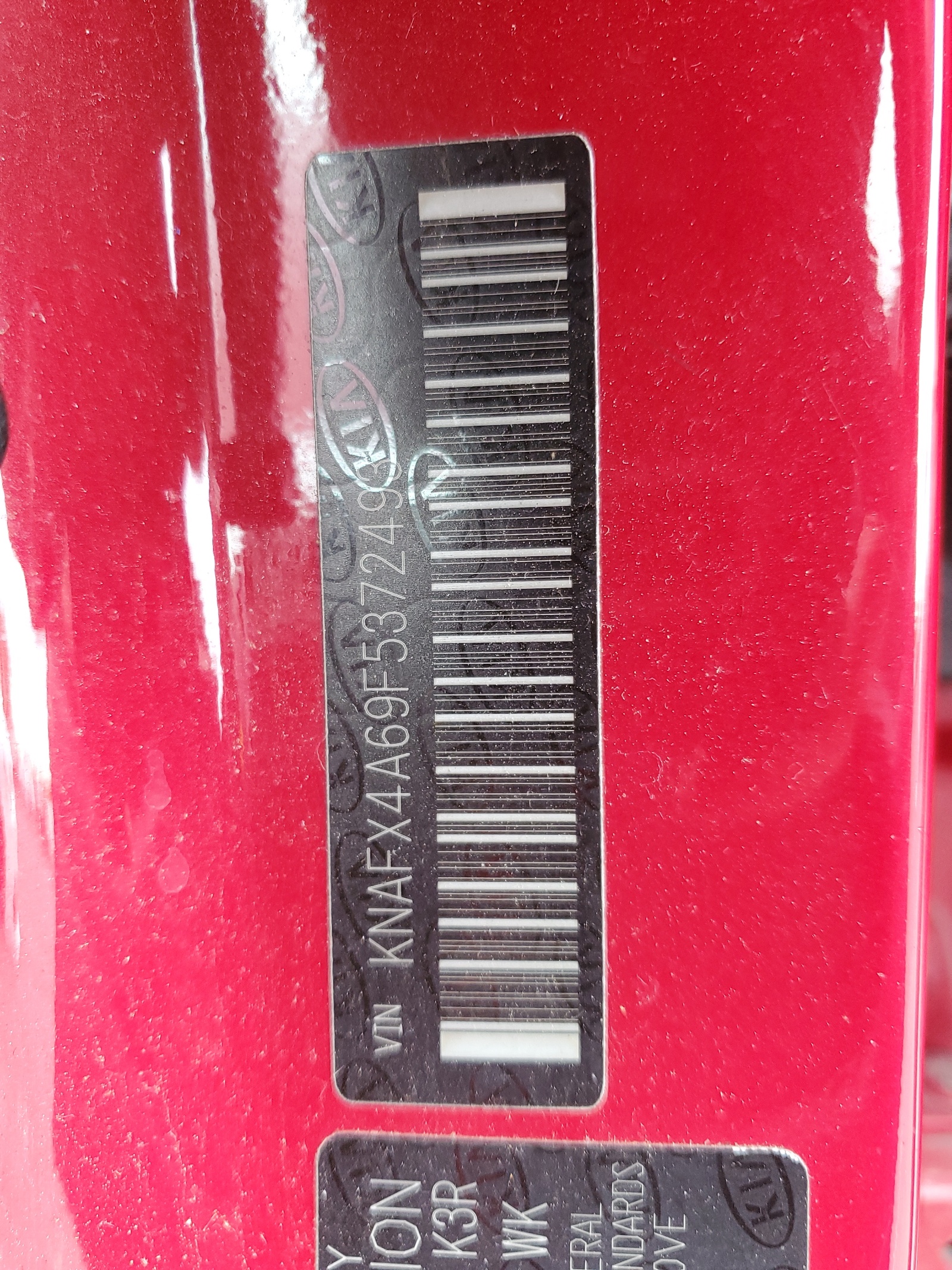 KNAFX4A69F5372493 2015 Kia Forte Lx