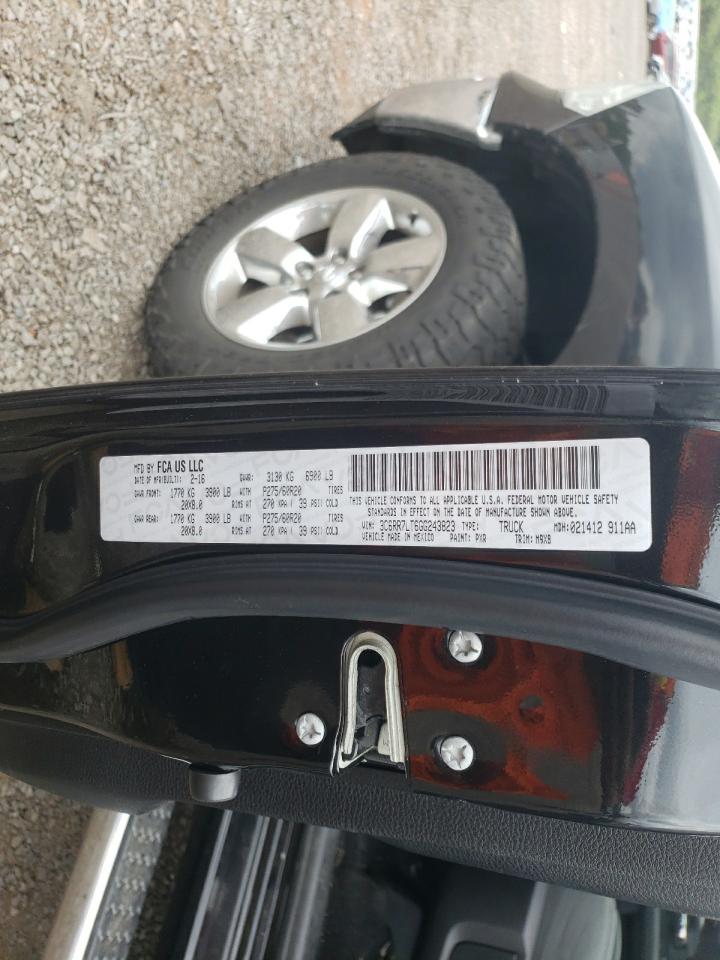 2016 Ram 1500 Slt VIN: 3C6RR7LT6GG243823 Lot: 65048644