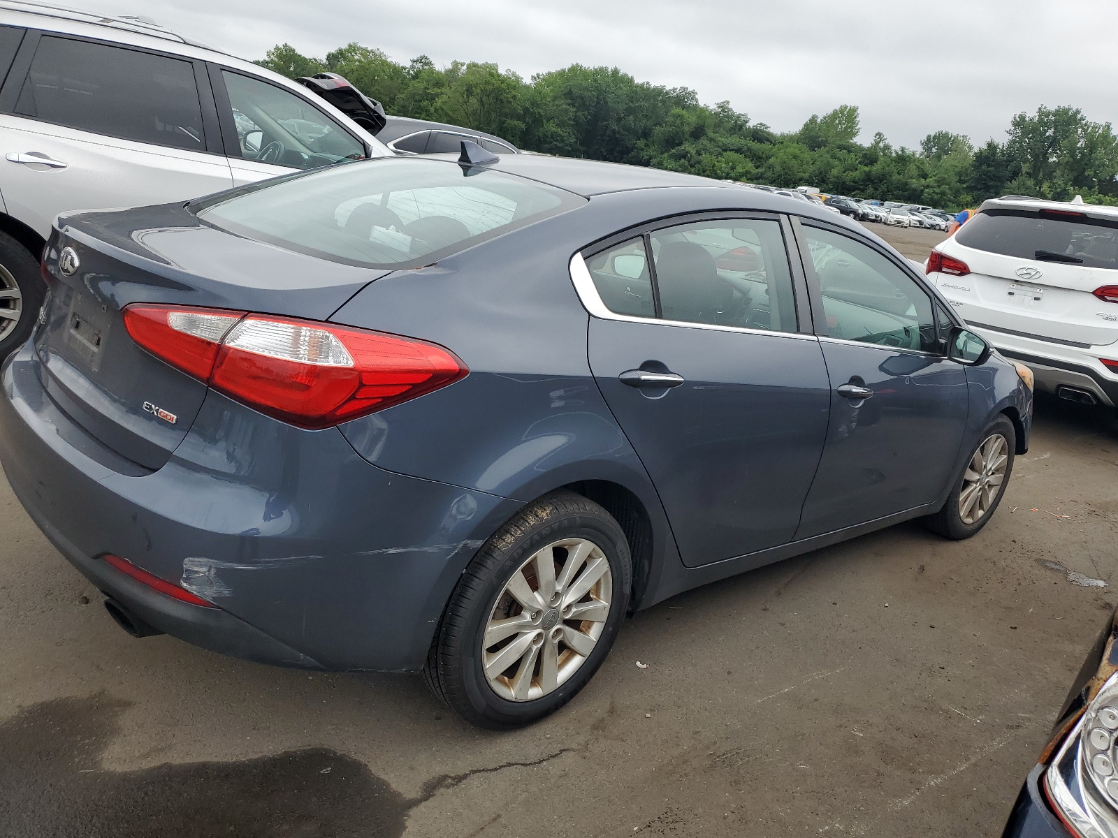 2014 Kia Forte Ex vin: KNAFX4A85E5121924