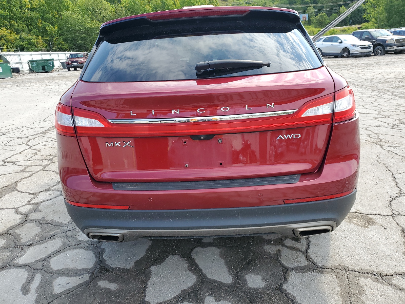 2LMTJ8LR1GBL50832 2016 Lincoln Mkx Reserve