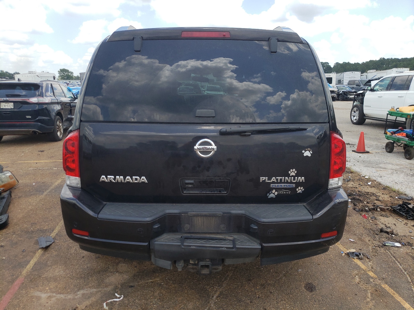 5N1BA0NF7EN613287 2014 Nissan Armada Platinum