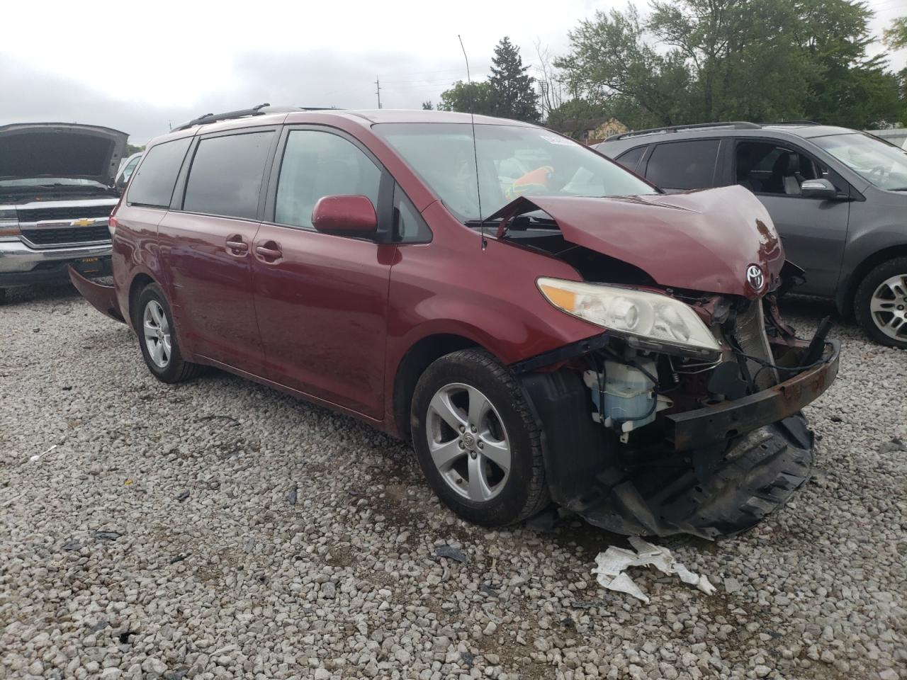 2012 Toyota Sienna Le VIN: 5TDKK3DC6CS198738 Lot: 64548394