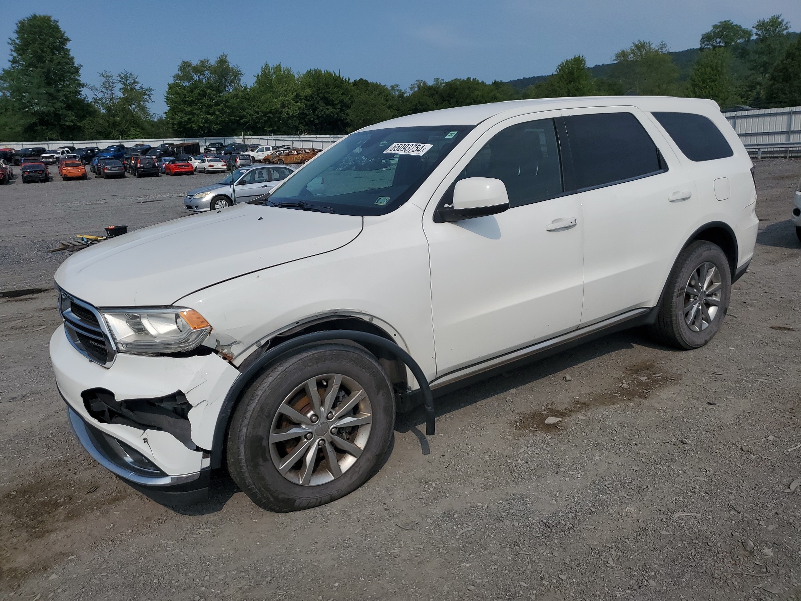 2018 Dodge Durango Sxt vin: 1C4RDJAGXJC416506