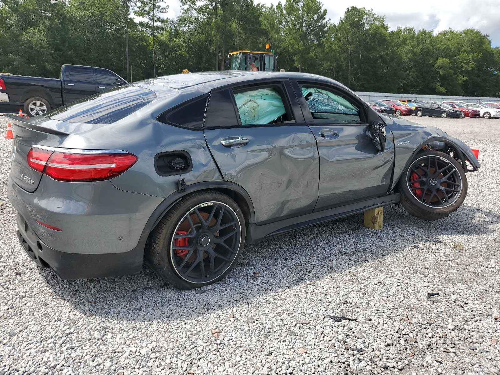 2019 Mercedes-Benz Glc Coupe 63 S 4Matic Amg vin: WDC0J8KB7KF550672