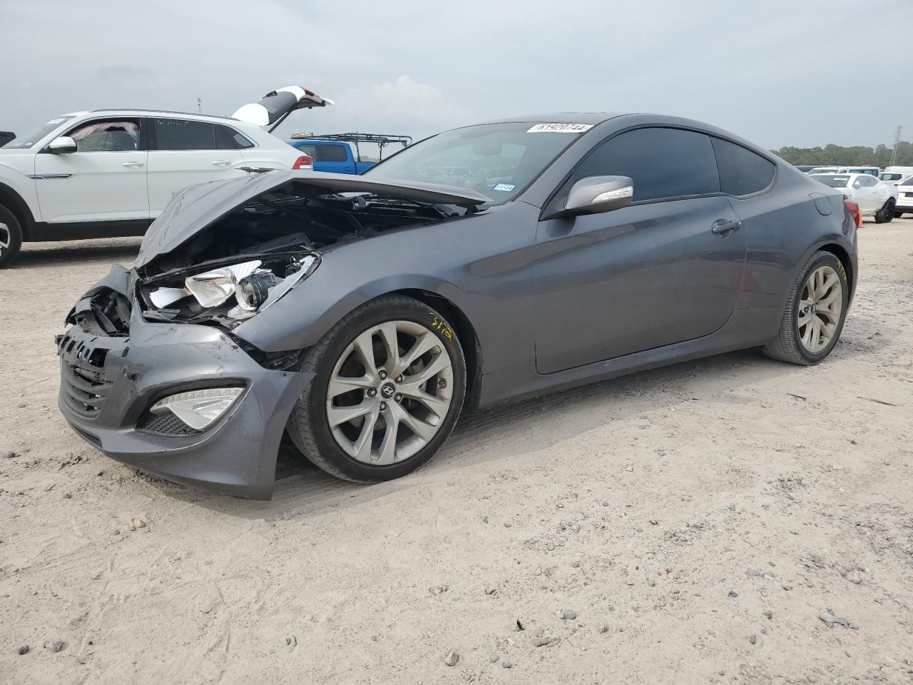 2014 Hyundai Genesis Coupe 3.8L VIN: KMHHU6KJ4EU118824 Lot: 61920744