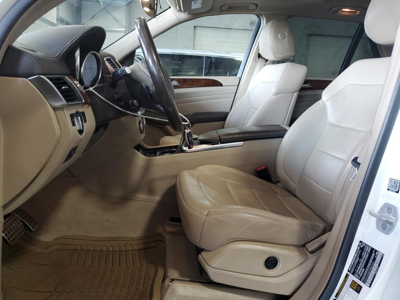 2015 Mercedes-Benz Ml 400 4Matic VIN: 4JGDA5GB4FA486524 Lot: 62301034