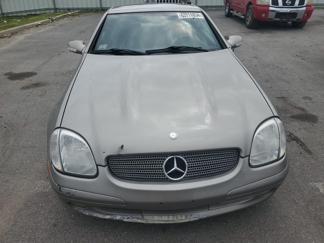 2003 Mercedes-Benz Slk 230 Kompressor VIN: WDBKK49F83F277738 Lot: 63711834