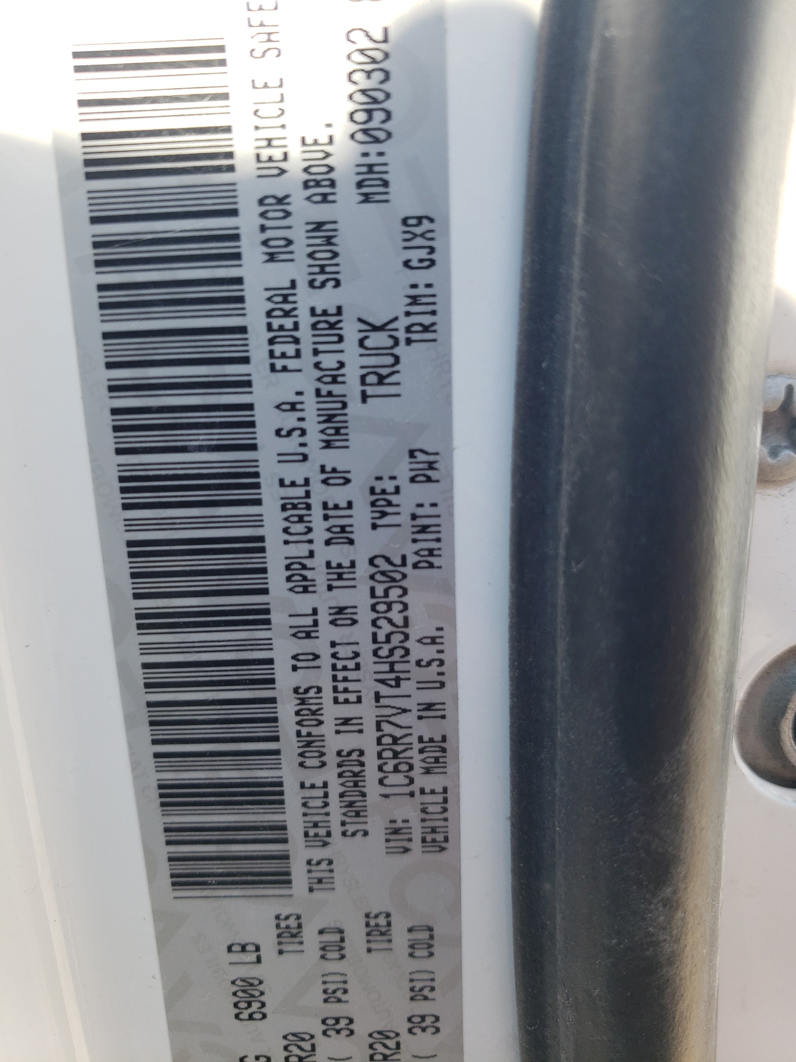 1C6RR7VT4HS529502 2017 Ram 1500 Laramie