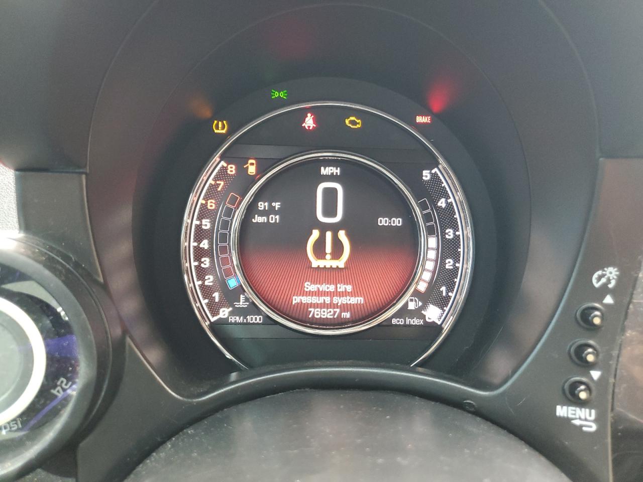 2015 Fiat 500 Abarth VIN: 3C3CFFFH1FT733282 Lot: 62739564