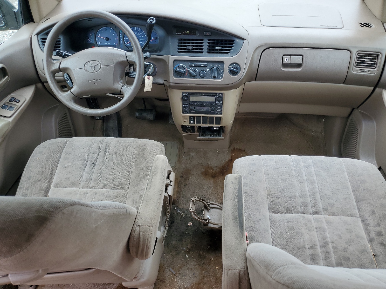 4T3ZF13C62U499208 2002 Toyota Sienna Le