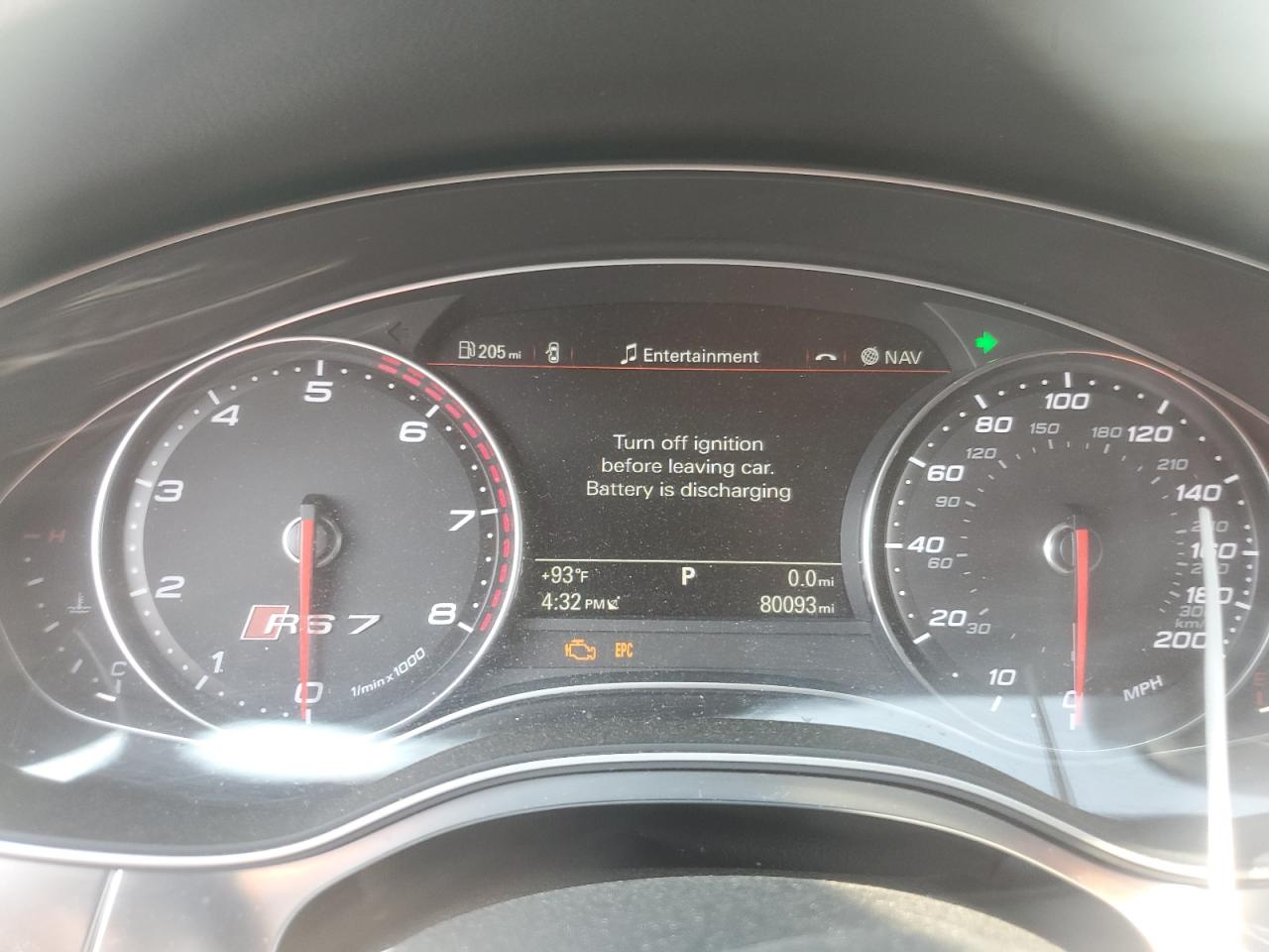 2014 Audi Rs7 VIN: WUAW2AFC0EN904083 Lot: 63479854