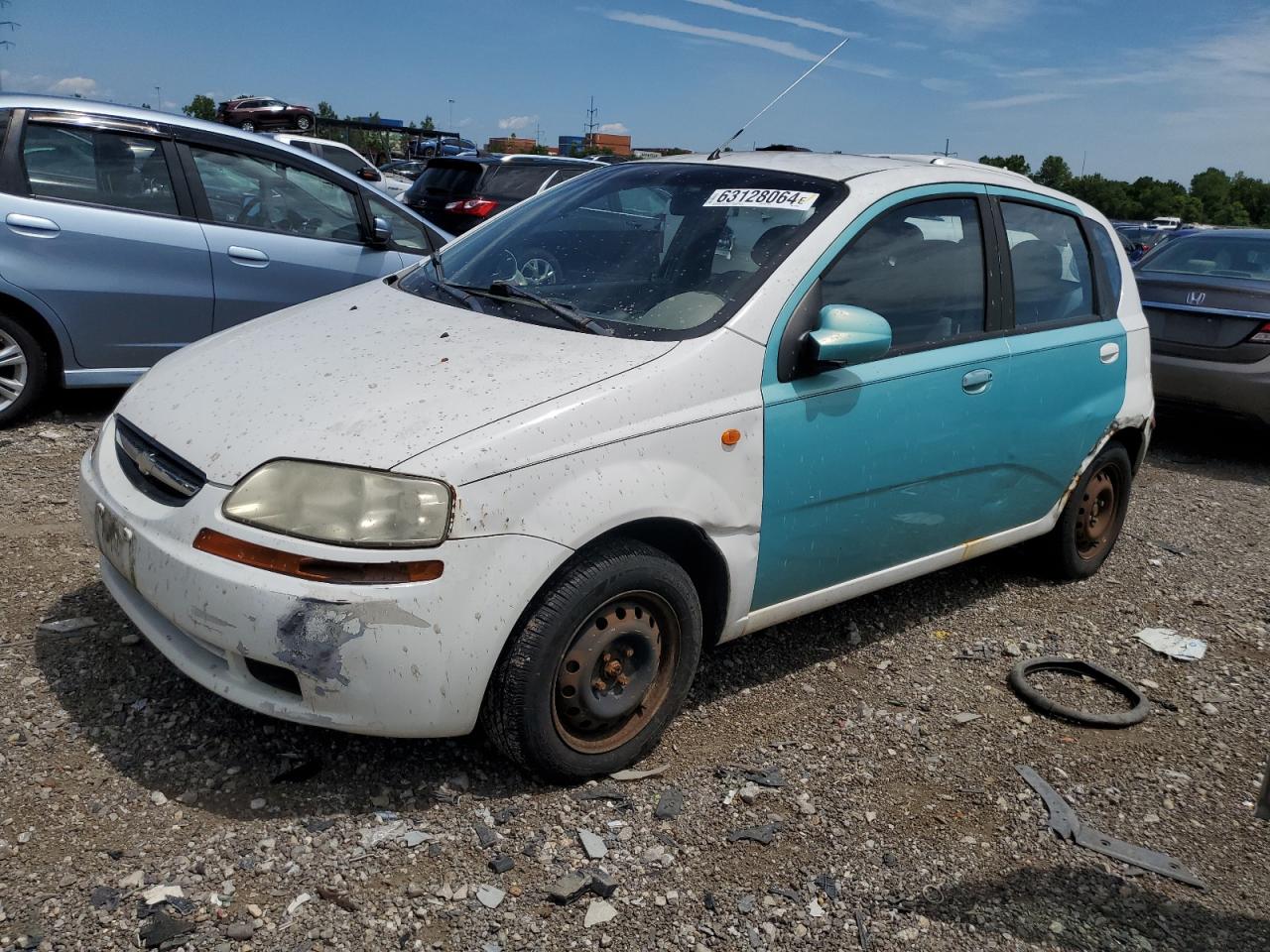 2004 Chevrolet Aveo VIN: KL1TD62684B224852 Lot: 63128064