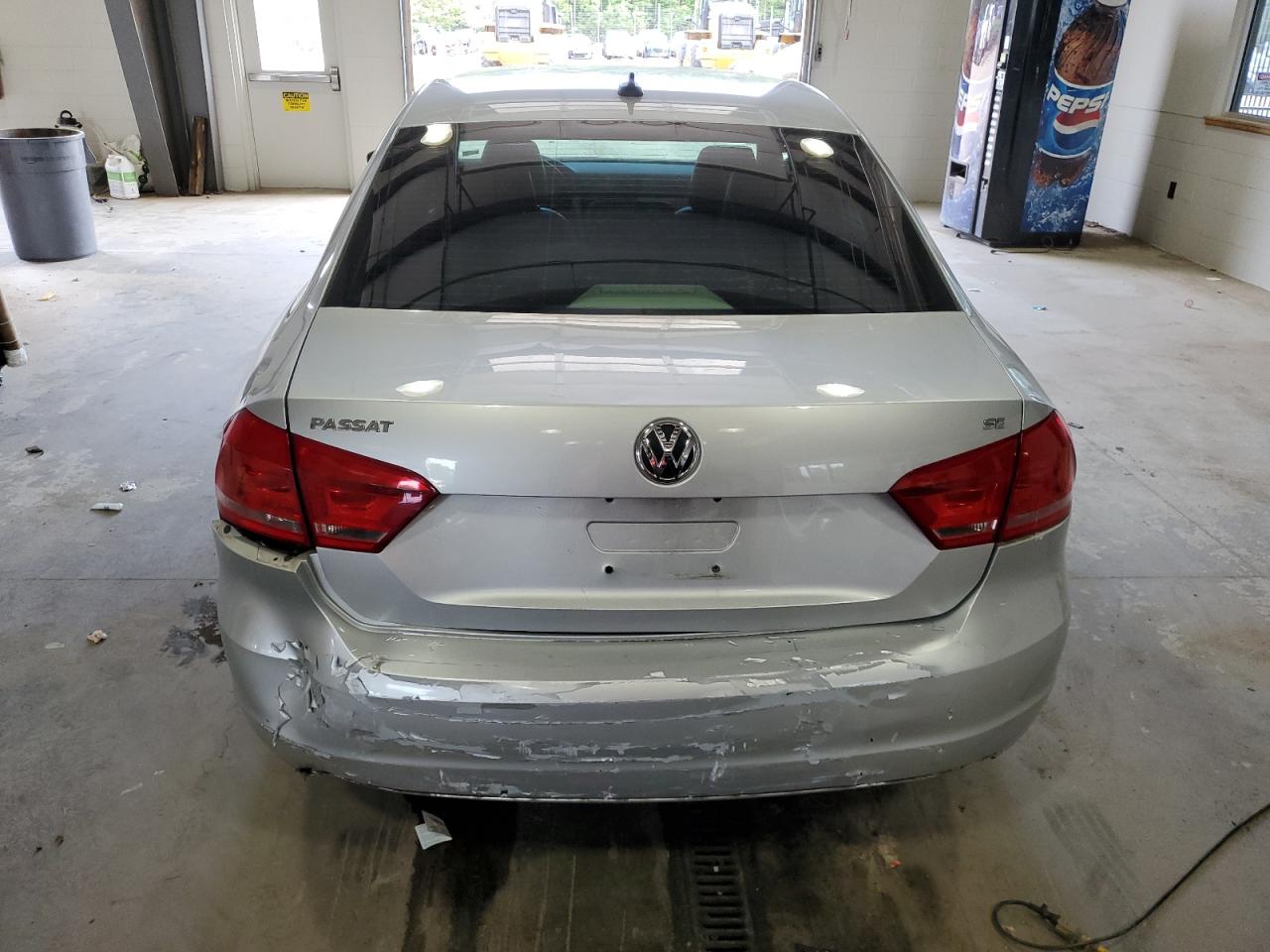 2013 Volkswagen Passat Se VIN: 1VWBH7A36DC042337 Lot: 61656504