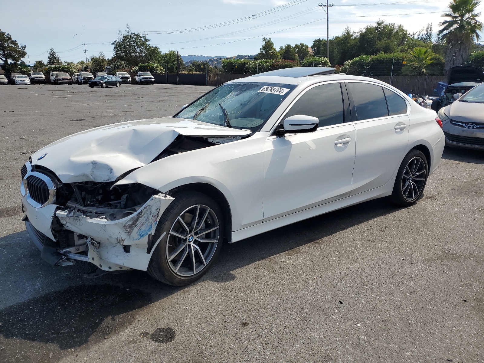 2019 BMW 330I vin: 3MW5R1J51K8B00402