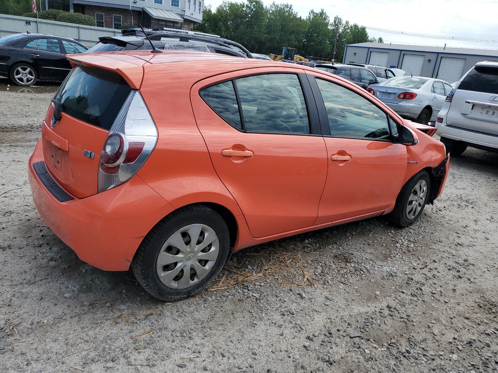 2012 Toyota Prius C vin: JTDKDTB36C1012657