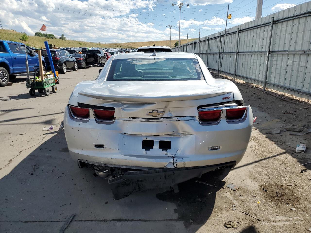 2013 Chevrolet Camaro Lt VIN: 2G1FB1E35D9129031 Lot: 61731344