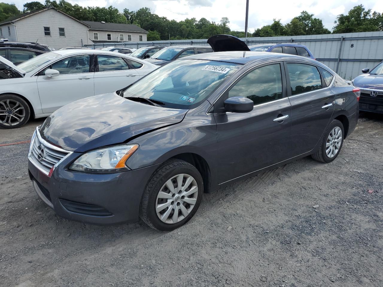 2015 Nissan Sentra S VIN: 3N1AB7AP4FY235019 Lot: 61256734