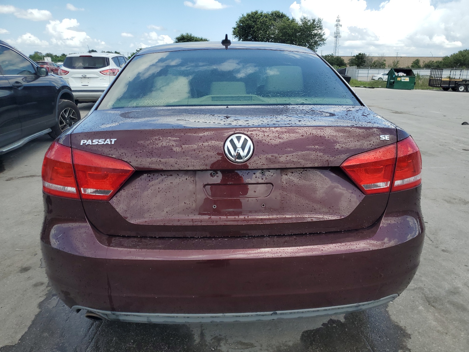 1VWBP7A30CC064139 2012 Volkswagen Passat Se