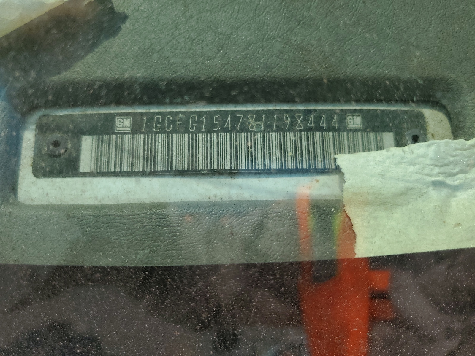 1GCFG154781198444 2008 Chevrolet Express G1500