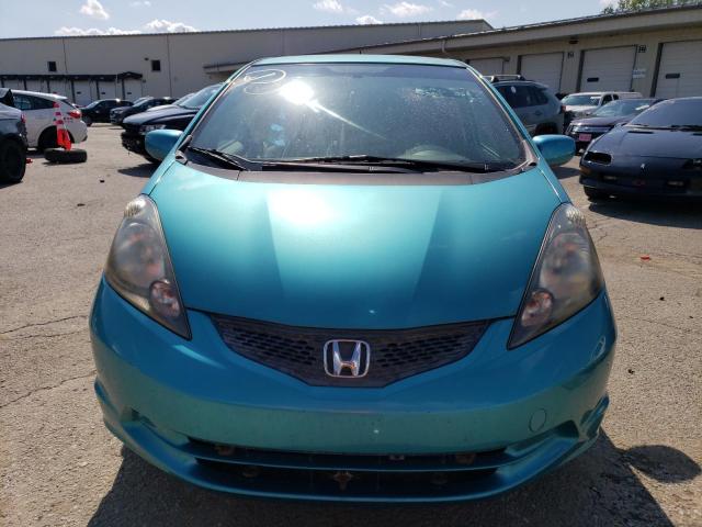 Хэтчбеки HONDA FIT 2013 Бирюзовый