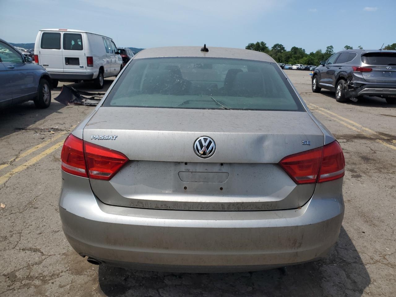 2012 Volkswagen Passat Se VIN: 1VWBP7A38CC013035 Lot: 65084774