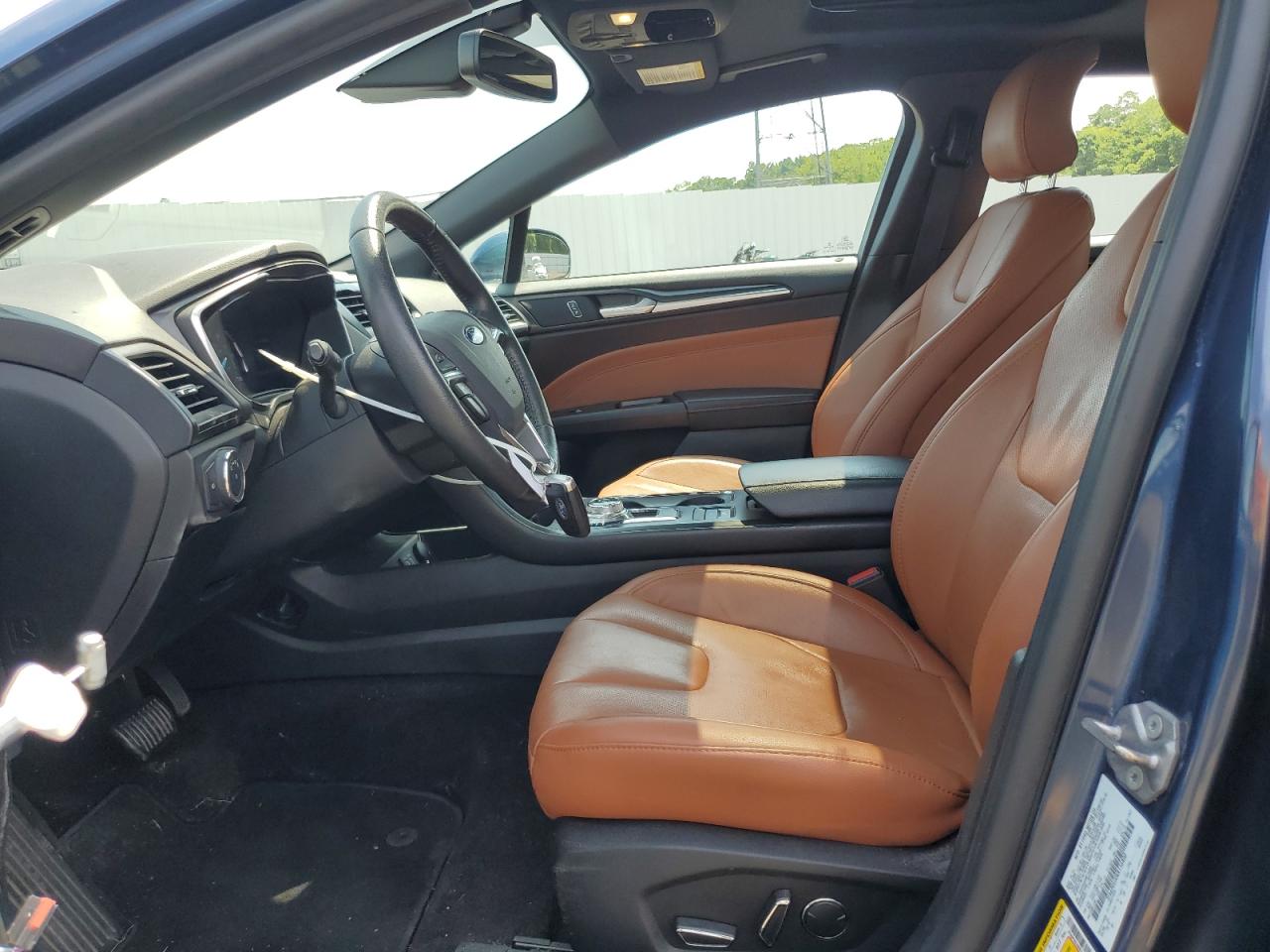 2019 Ford Fusion Titanium VIN: 3FA6P0SU0KR156800 Lot: 63051214