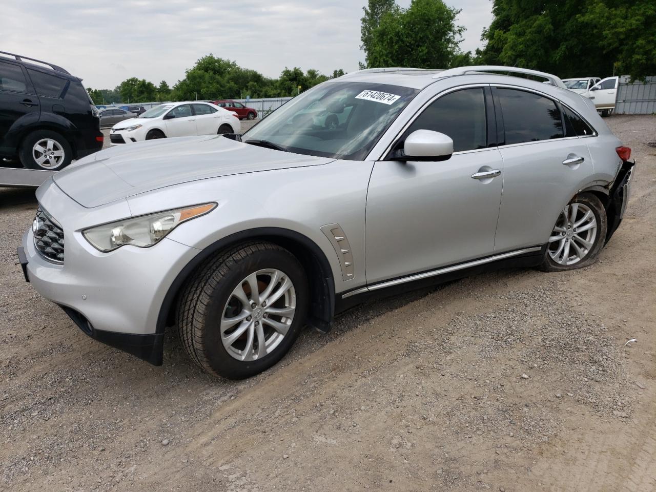 2009 Infiniti Fx35 VIN: JNRAS18W19M152016 Lot: 61420674