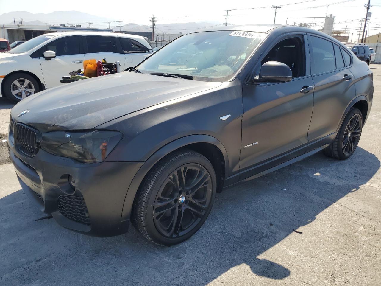 2015 BMW X4 xDrive35I VIN: 5UXXW5C5XF0E88594 Lot: 61596984