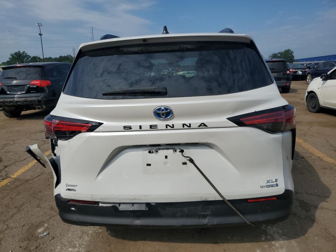 2022 Toyota Sienna Xle VIN: 5TDYSKFC8NS068805 Lot: 62652364