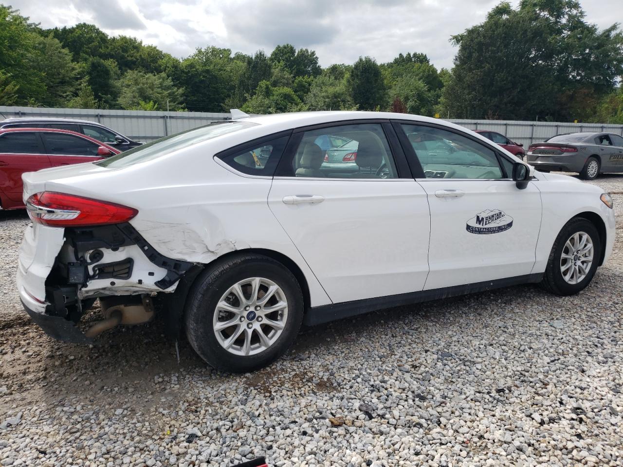 2020 Ford Fusion S VIN: 3FA6P0G7XLR246623 Lot: 63262834