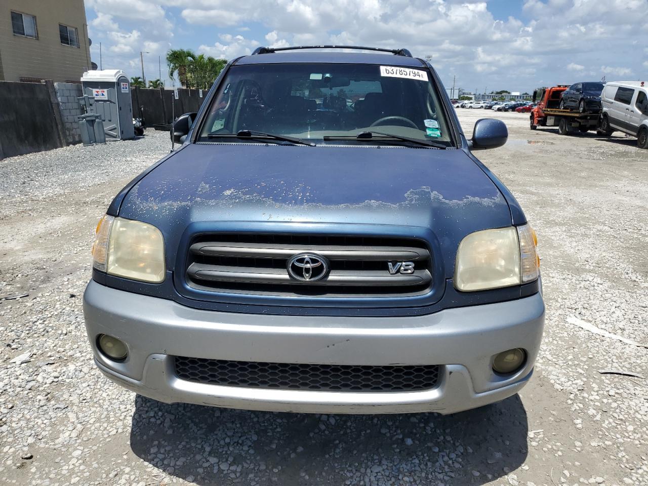 2003 Toyota Sequoia Sr5 VIN: 5TDZT34A43S144560 Lot: 63785794