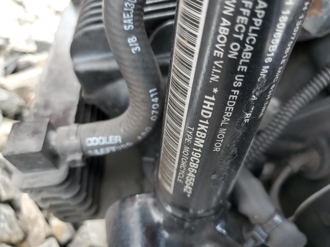 2012 Harley-Davidson Flhx Street Glide VIN: 1HD1KBM19CB645542 Lot: 64586934