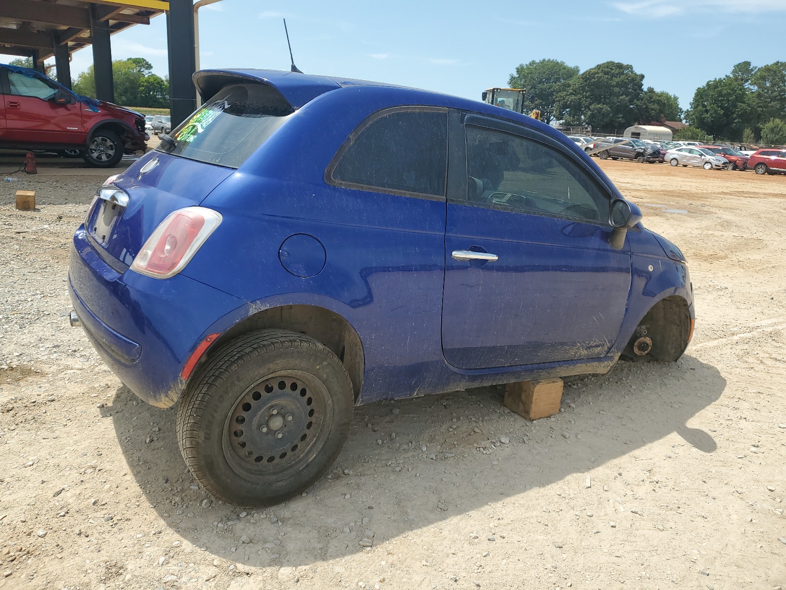 2013 Fiat 500 Pop vin: 3C3CFFAR2DT529166