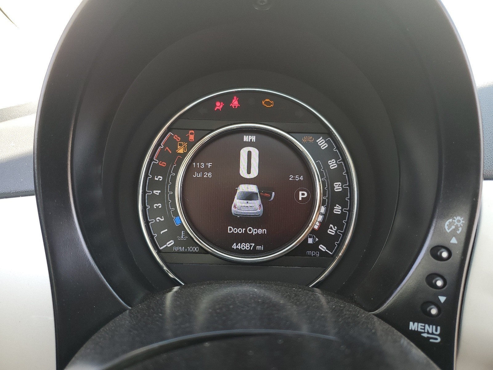 3C3CFFCR8HT700568 2017 Fiat 500 Lounge